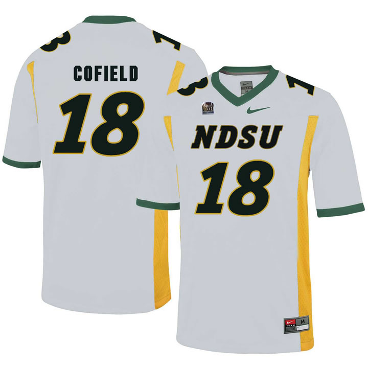 North Dakota State Bison 18 Adam Cofield White College Football Jersey Dzhi,We sell and wholesale North Dakota State Bison 18 Adam Cofield White College Football Jersey Dzhi on line form chian!